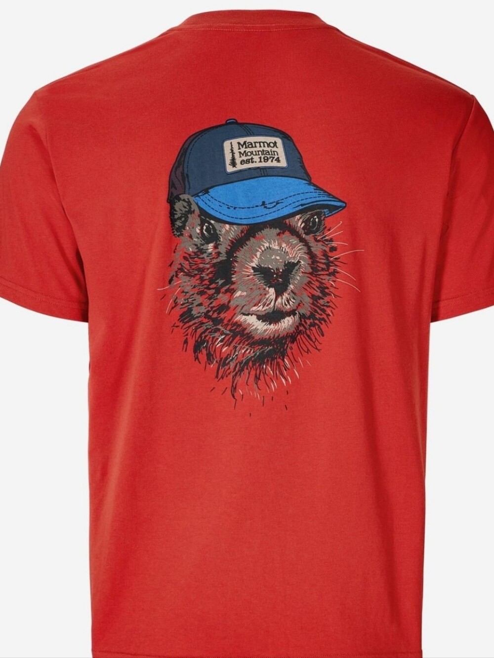 Marmot Men's Trucker Marty Short-Sleeve T-Shirt in Sumac NWT